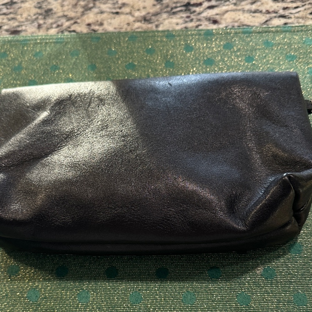 Patricia Nash Sleek Black Wristlet Clutch - Picture 5 of 5